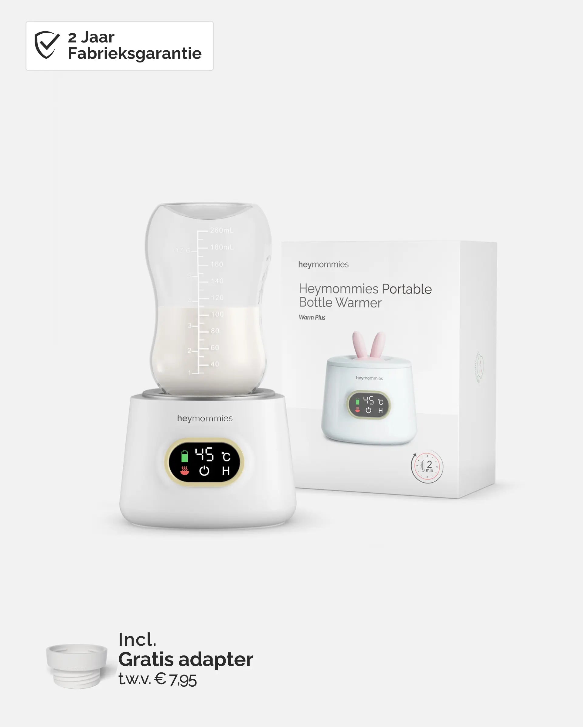 Wearable Bottle Warmer - Heymommies Warm Plus